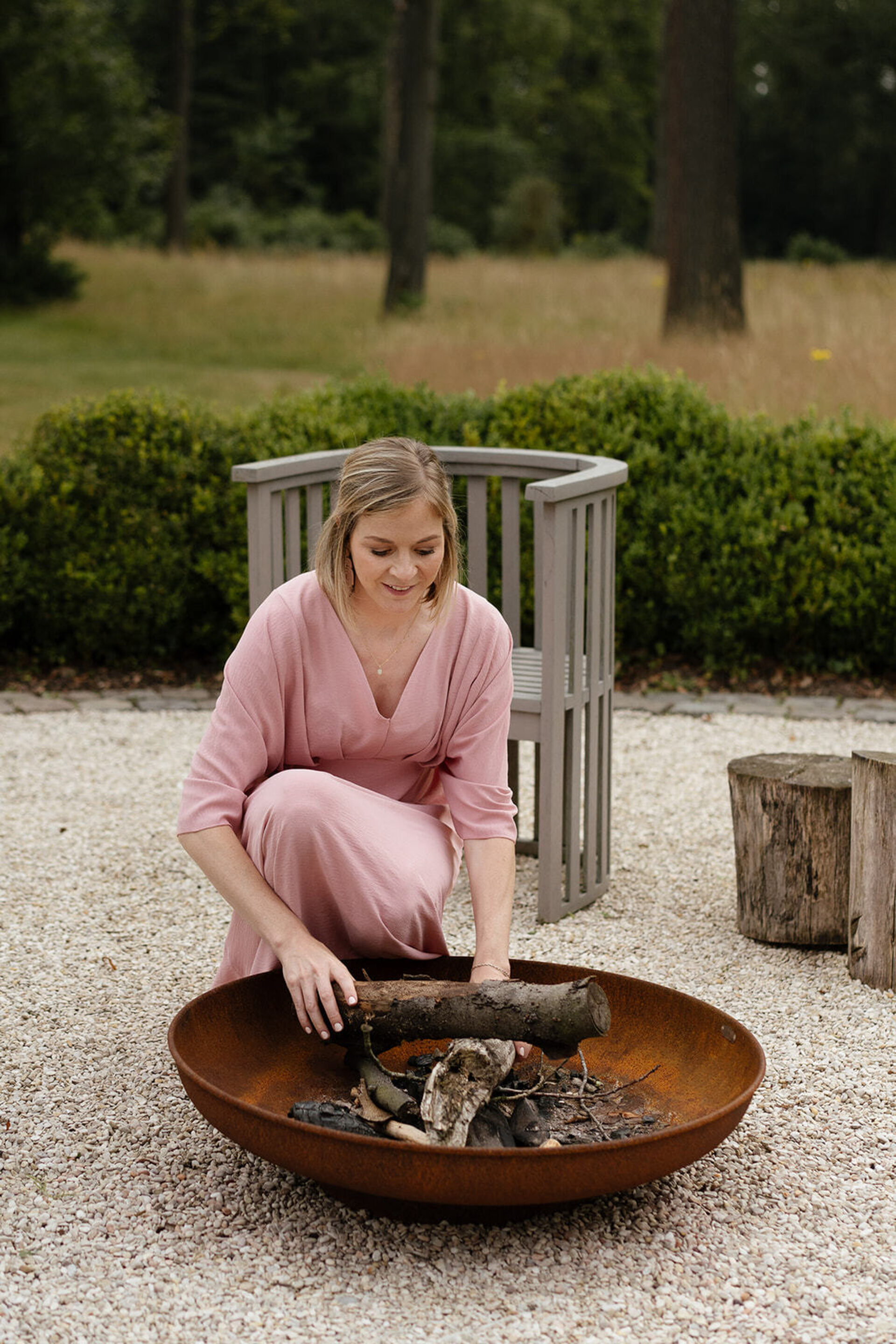 Leen dierckx vuurschaal buiten